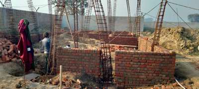 new construction start for villa in grater Noida
