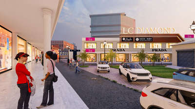 shopping complex  

#Designs #3D_ELEVATION #3drendering #render3d #3dview #3dhouse