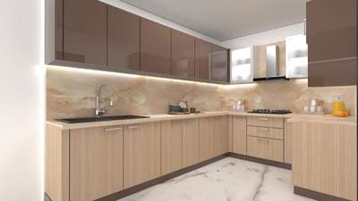 modular kitchen #InteriorDesigner