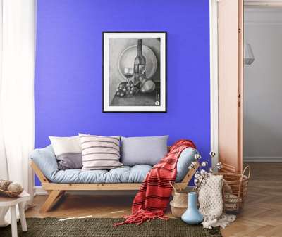 Still Life Sketch
 #stilllife #sketch #bottle #livingroom #BedroomDecor #WallDecors #WallPainting