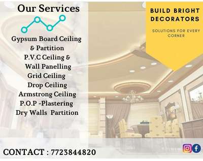 Give a classy look for your home spaces with amazing False Ceiling designs by Ceilings Experts.

Contact us now at +91 7723844820 (call/whatsapp)

#GiveLifetoyourCEILINGS

#falseceiling #falseceilingdesigns #ceilingdesign #Ceilings #homeceiling #indore #madhyapradesh