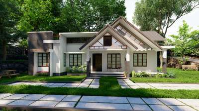 Another 3d ready to bloom #samsthithibuilders  #exterior_Work  #home3ddesigns