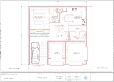 West facing floor plan as per basic vastu 
 #Architect  #FloorPlans  #HouseDesigns  #2DPlans