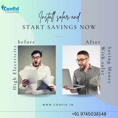 Install solar and start savings now...

Contact us
+91 9745038148
+91 9567603370

Visit us
www.confid.in