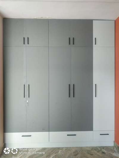 all wooden work#modular kitchen#modular almirah#LED panel#panel in#
 #flush door