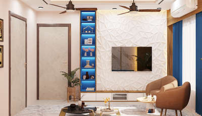 #living#room#design#blue#highlighter#3D#board#