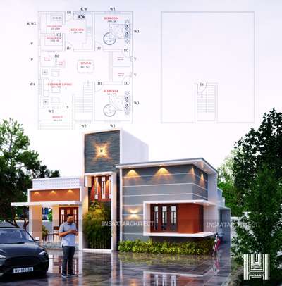 #KeralaStyleHouse #keralamuralpainting #keralaplanners #exterior_Work  #ElevationDesign  #exteriordesigns #online3dservice