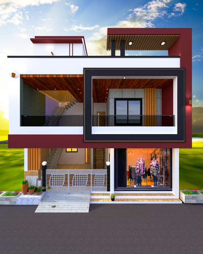 30 feet wide Residential Building Design at Ujjain
 #OJMAN
 #HouseConstruction 
 #ElevationDesign 
 #3D_ELEVATION 
 #Contractor
