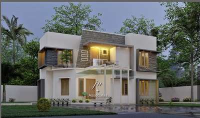 An ongoing project in 3 cents of Plot.  Kozhikode.
