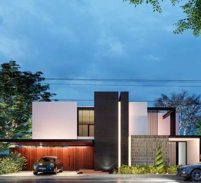 #exteriordesigns #modernhouse #modernarchitect #3DPlans  #