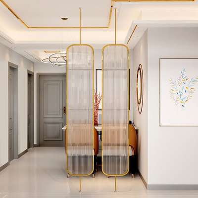 wall partitions with pvd coating