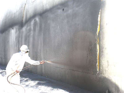 basement waterproofing work 
in Shubham enclave