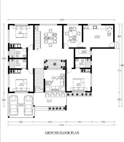 #houseplan  #3bedrooms #KeralaStyleHouse