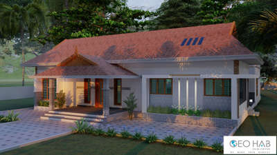 #TraditionalHouse #exteriordesigns #geohabbuilders #Thrissur #KeralaStyleHouse #trendingdesign #koło  #koloapp