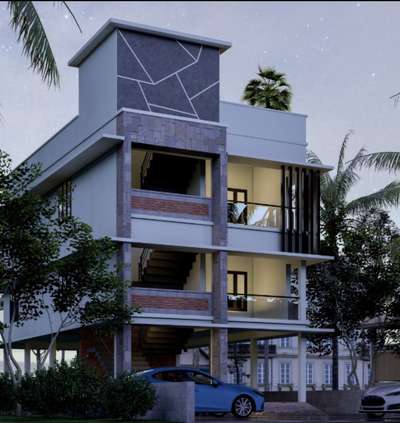 Our new project (G+2) with commercial space in ground floor and residential areas on the 1st and 2nd floors respectively with a head roomConstruction done at a very cheap rate and good quality with good quality materials and experienced labours under the supervision of civil engineers #HouseConstruction  #Contractor  #commercialdesign  #resdientialprojects  #dreamhouse  #Kollam  #karunagappally  #3DPlans  #cheaprate  #qualityconstruction  #CivilEngineer  #ElevationDesign #RoofingIdeas  #world #koloapp