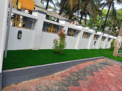 artificial grass laying without concreting  #artificialgarden  #artificialgrassinstallation  #artificialgardengrass