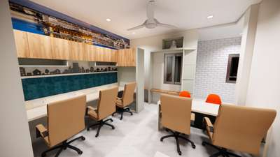 #office interior #InteriorDesigner  #creatveworld  #gray_colour   #Architectural&Interior