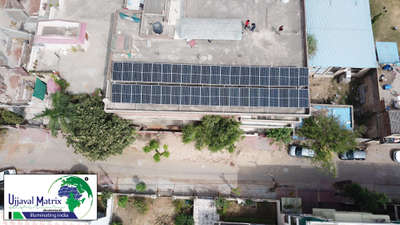 ujjaval matrix infrastructure 
jaipur 

solar rooftop plant installation complete project