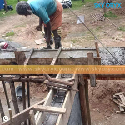 Concrete work going on for sunshade in our house project.

Client: Mrs. Ambili Ravi
Area: 2300sqft.

For more details
☎️ 0487 2972999
🌐 www.skyoryx.com

#skyoryx #builders #buildersinthrissur #house #plan #civil #construction #estimate #plan #elevationdesign #elevation #quality #reinforcedconcrete  #excavation #newhome