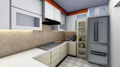kitchen design# 2d# 3d visualisation # interior