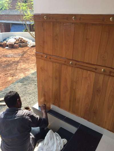 # wood panel Putty workil