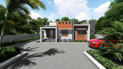 #ContemporaryHouse  #SmallHouse  #exteriordesigns  #3dhouse  #moderndesign  #modelhomes  #HouseDesigns  #KeralaStyleHouse  #color  #stone_cladding  #lumion8  #