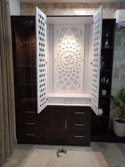 Beautiful MDF  Mandir /Cabinet design,  For your customized Mandir/ Cabinet 
contact us #mdfwardrobedesign #mandirdesign #Cabinet #cabinetmdf #woodeninterior