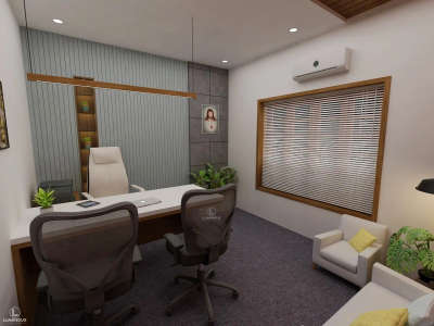 Office Room Design ✨️
 #OfficeRoom  #officeinteriors  #officedecor