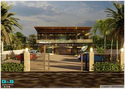 proposed Coffee shop for 
Whiteleef Group
type: steel prefab building
for more details: 9633020487