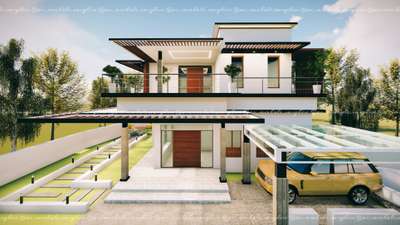 modern exterior elevation ðŸ™�
#modernhousedesigns #ContemporaryHouse #ContemporaryDesigns