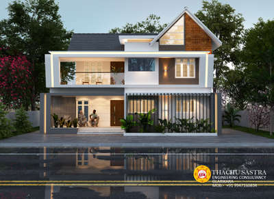 #HouseDesigns  # elevation  #ContemporaryHouse  #Architect
 #CivilEngineer