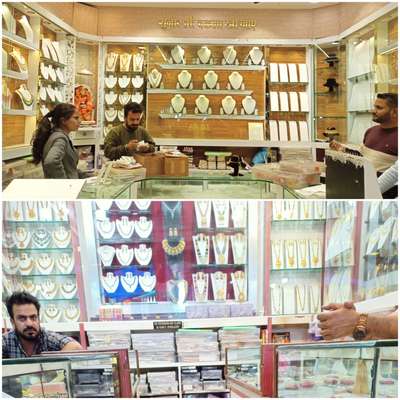 BEFORE - AFTER JEWELLERY SHOP INTERIOR ____✨
#jewellery #Shop_interiors #bhopal #InteriorDesigner