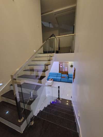 #Glass Hand Rail Staircase #

contact number 8075270254