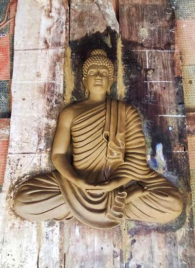Meditating Buddha Relief