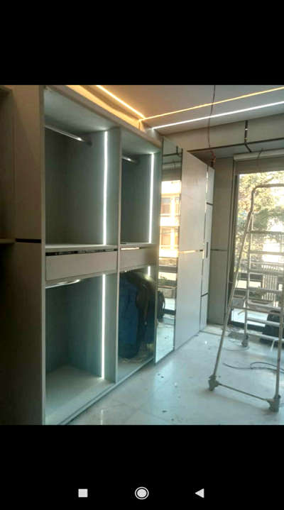 sliding wardrobe with LED light design so unique luxurious
price - 32000/-
 #must