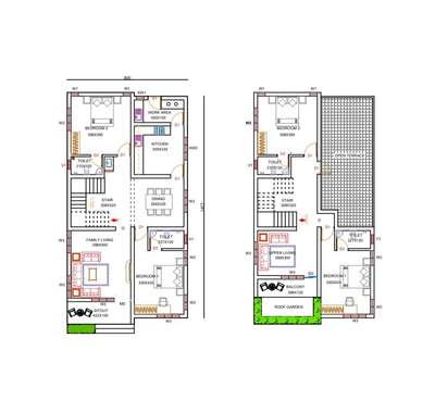 #2200Sqft #4BHKPlans