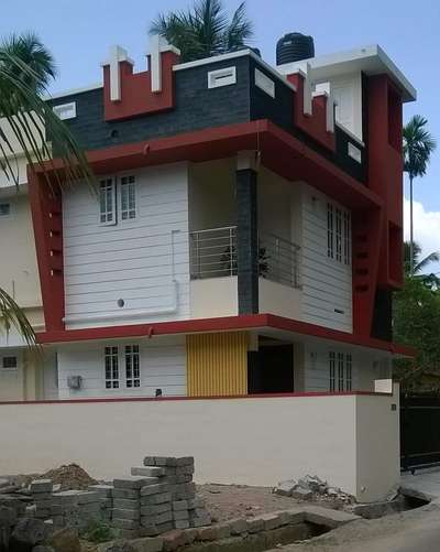 completed residence at ernakulam at 2.5 cents of plat with 1200 sq.ft
