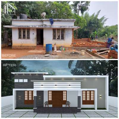 Renovation Project 
#HouseRenovation #ContemporaryHouse #HouseDesigns #elivation #renovations