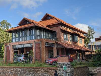 #KeralaStyleHouse  #brickarchitecture  #TraditionalHouse  #ethnic  #Architectural&Interior  #InteriorDesigner  #tropicalhouse