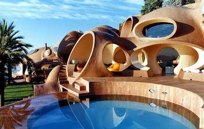 Bubble House 
 #weirdhouse #HouseDesigns  #design