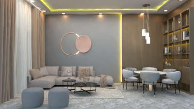 living room design  #3d #sketchupwork