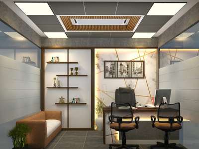 Office design ₹₹₹ 12X12 Room #sayyedinteriordesigner  #OfficeRoom