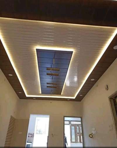 PVC panel ceilings and gypsum ceilings