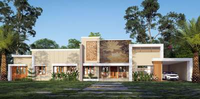 Project at Karunagapally,  Updated to Contemporary design