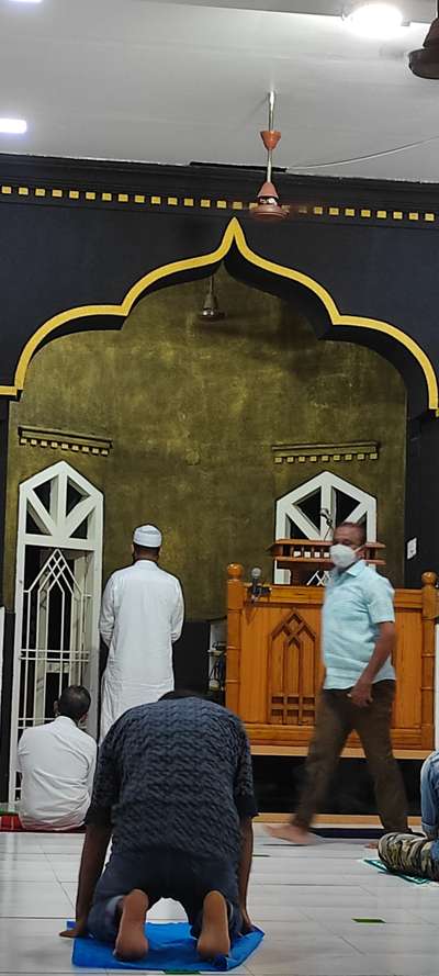 simple design in masjid