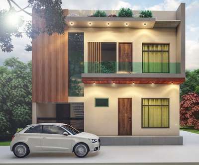 House exterior design ❤️
 #exterior_Work #ElevationDesign #frontElevation #elegantdesign