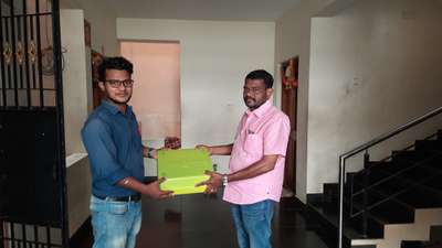 #Goldenhome gift distribution to suresh contractor palakkad
