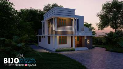 Residence in palakkad 
Design & visualization:
Bijo Joseph 
Area: 1738 sqft
 #