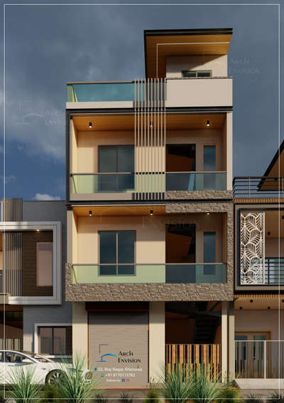 Elevation Design...
by ArchEnvison



 #archenvision  #Architect  #InteriorDesigner   #plan  #LandscapeDesign  #architecturedesigns  #Architectural&Interior  #HouseDesigns  #ElevationDesign  #facadedesign  #trending  #viralkolo