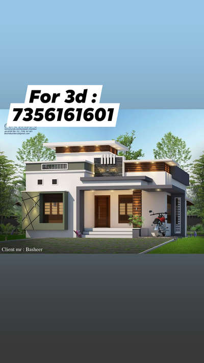 For 3d : 7356161601 #exteriordesing  #ElevationHome  #3d